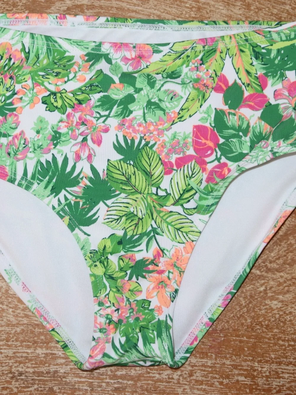 Janie & Jack Two Piece Banana Leaf Floral Girl Swimsuit Size 10